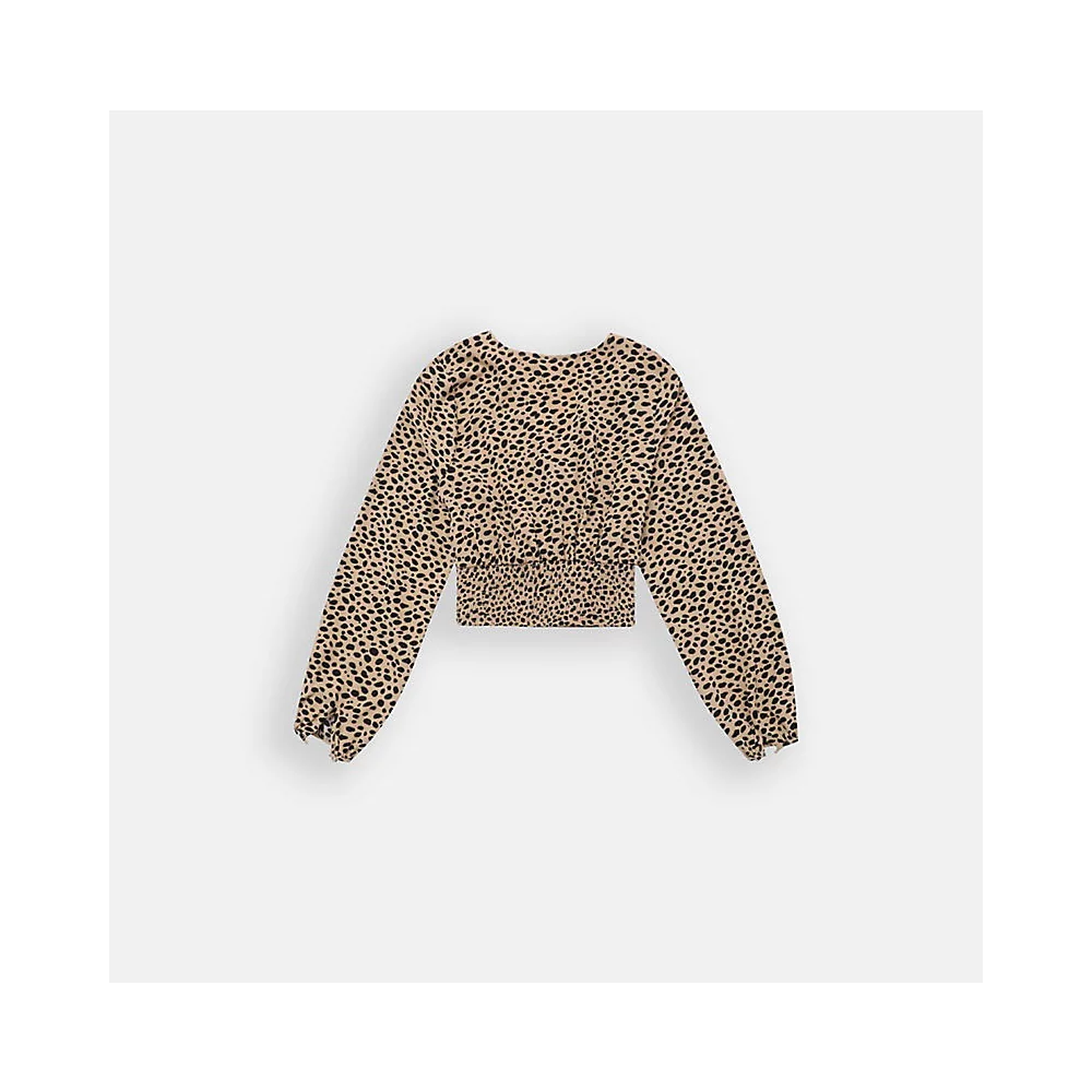 LEVIS - TAMARA LS BLOUSE NEW STELLA LEOPARD ALMO