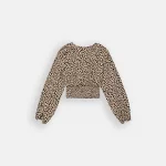 LEVIS - TAMARA LS BLOUSE NEW STELLA LEOPARD ALMO