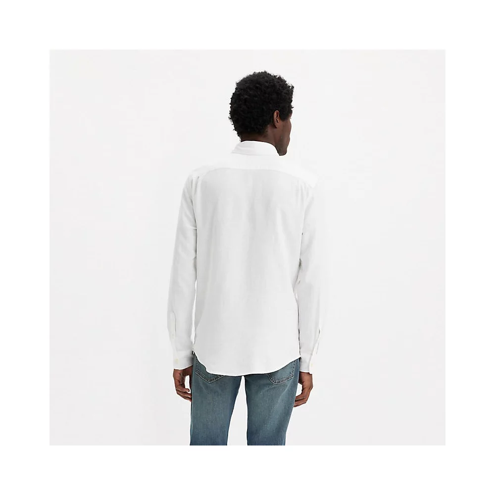 LEVIS - SUNSET 1 POCKET STANDARD BRIGHT WHITE PL
