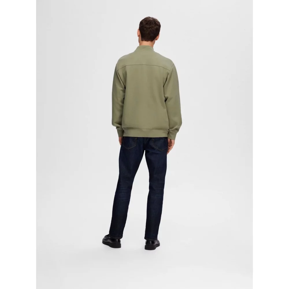 SELECTED - SLHMACK SWEAT BOMBER LS NOOS