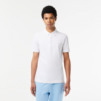 SHORT SLEEVE RIBBED COLLAR SHIRT