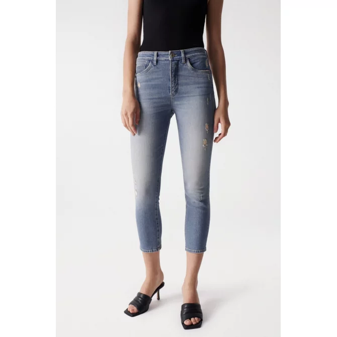 SALSA - JEAN FAITH PUSH IN CROPPED SLIM