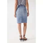 SALSA - JUPE EN JEAN FAITH PUSH IN