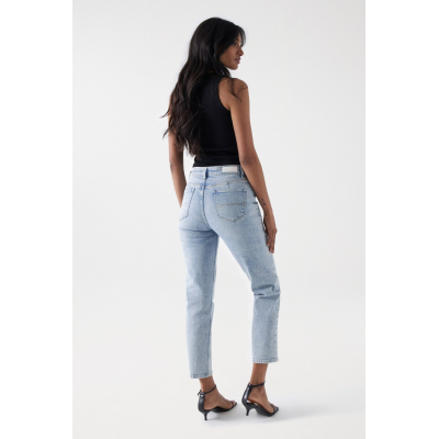 SALSA - JEANS TRUE CROPPED SLIM CLAIR