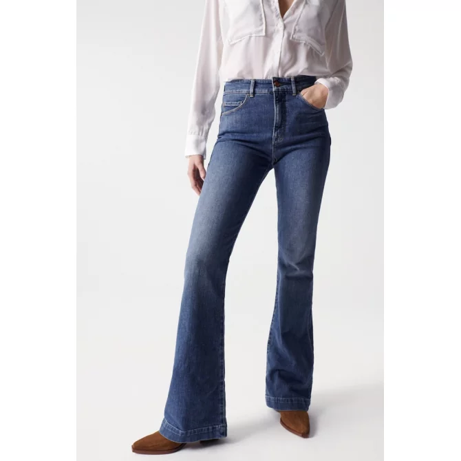 SALSA - GLAMOUR FLARE MEDIUM WASH