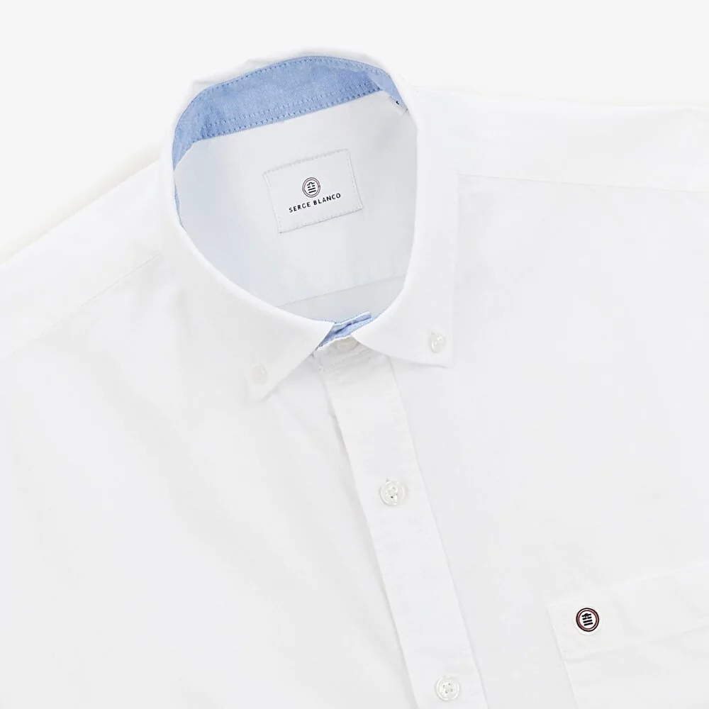 SERGE BLANCO - CHEMISE OXFORD