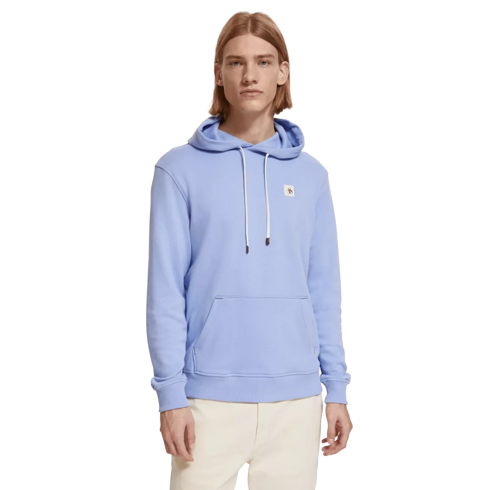 SCOTCH AND SODA - ESSENTIAL LOGO BADGE HOODIE