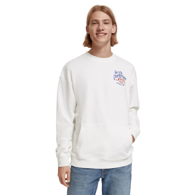 SCOTCH AND SODA - FRONT BACK BANDANA ARTWORK SWEATSHIRT