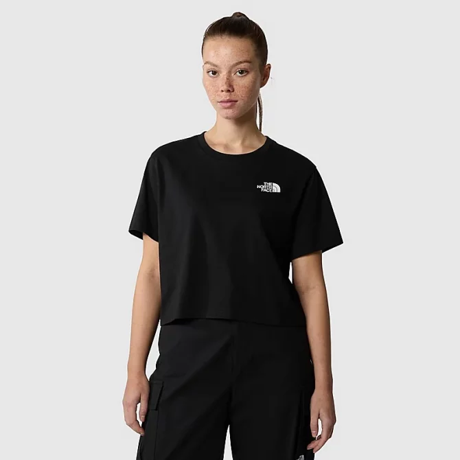 THE NORTH FACE - W SIMPLE DOME CROPPED SLIM TEE