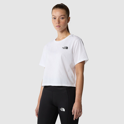 THE NORTH FACE - W SIMPLE DOME CROPPED SLIM TEE