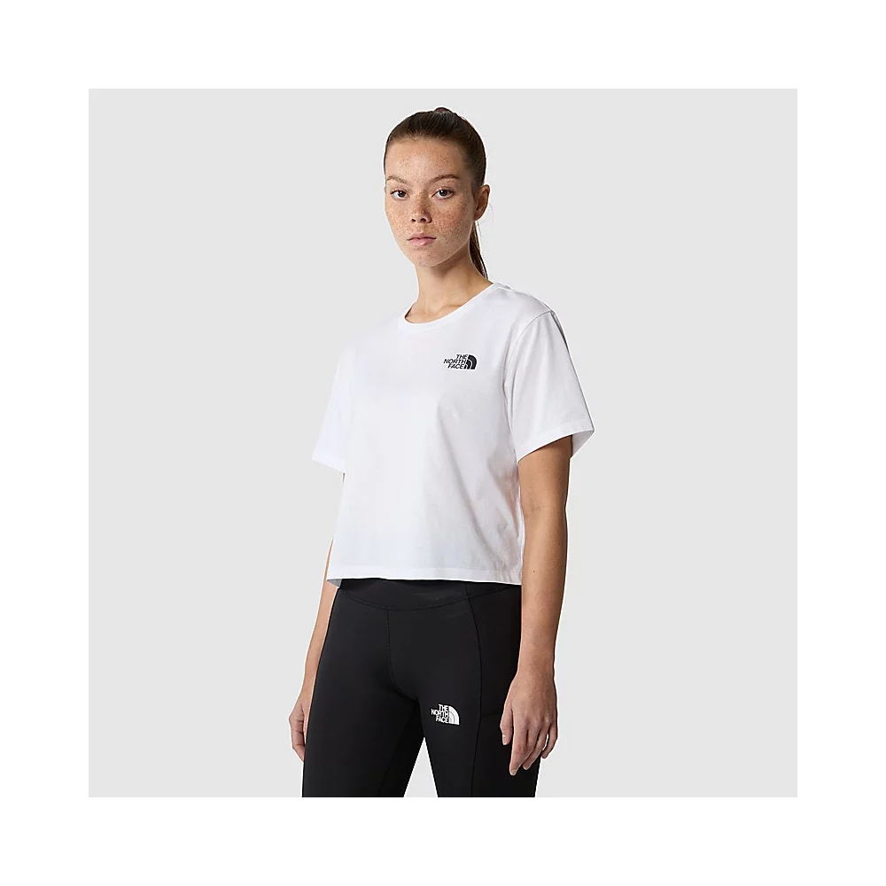THE NORTH FACE - W SIMPLE DOME CROPPED SLIM TEE