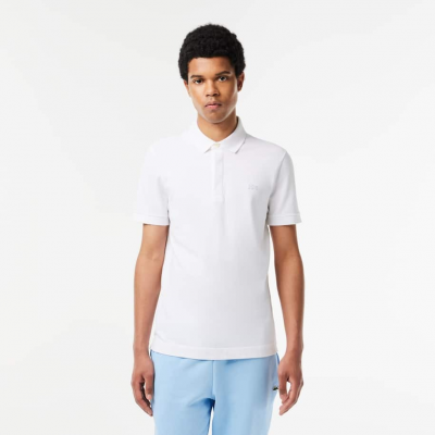 SHORT SLEEVE RIBBED COLLAR SHIRT
