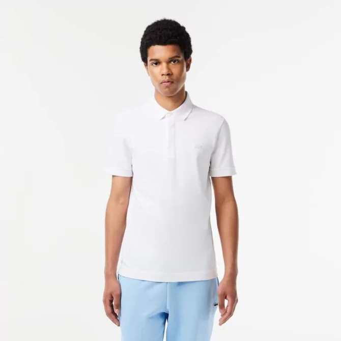 SHORT SLEEVE RIBBED COLLAR SHIRT