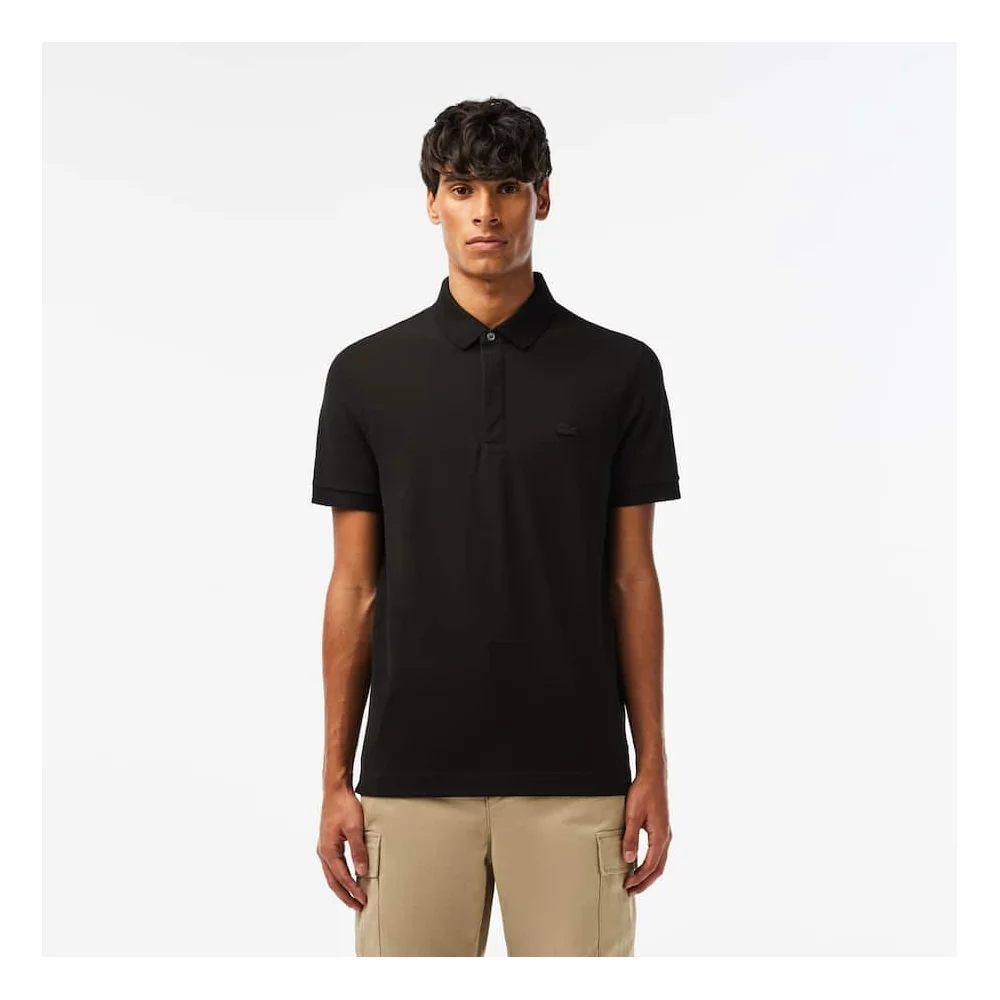SHORT SLEEVE RIBBED COLLAR SHIRT