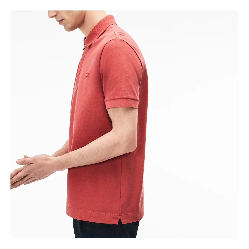 SHORT SLEEVE RIBBED COLLAR SHIRT