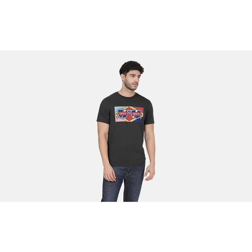 LEVIS - GRAPHIC CREWNECK TEE ARCHIVE BATWING GLA