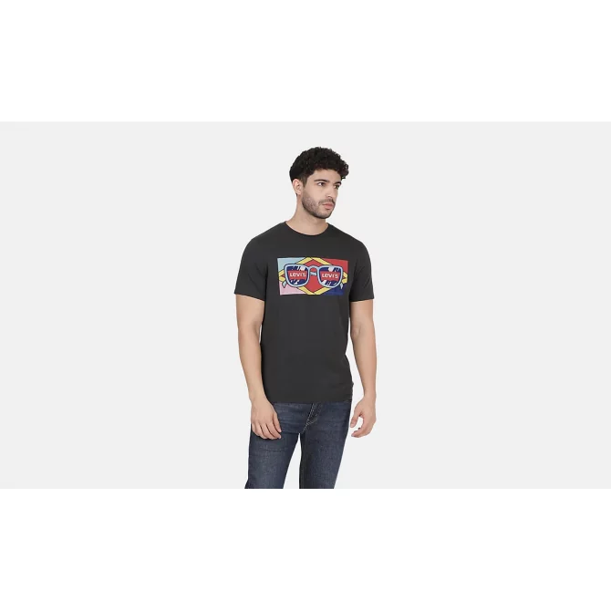 LEVIS - GRAPHIC CREWNECK TEE ARCHIVE BATWING GLA