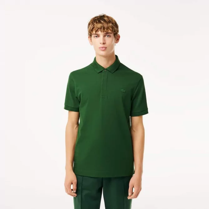 SHORT SLEEVE RIBBED COLLAR SHIRT