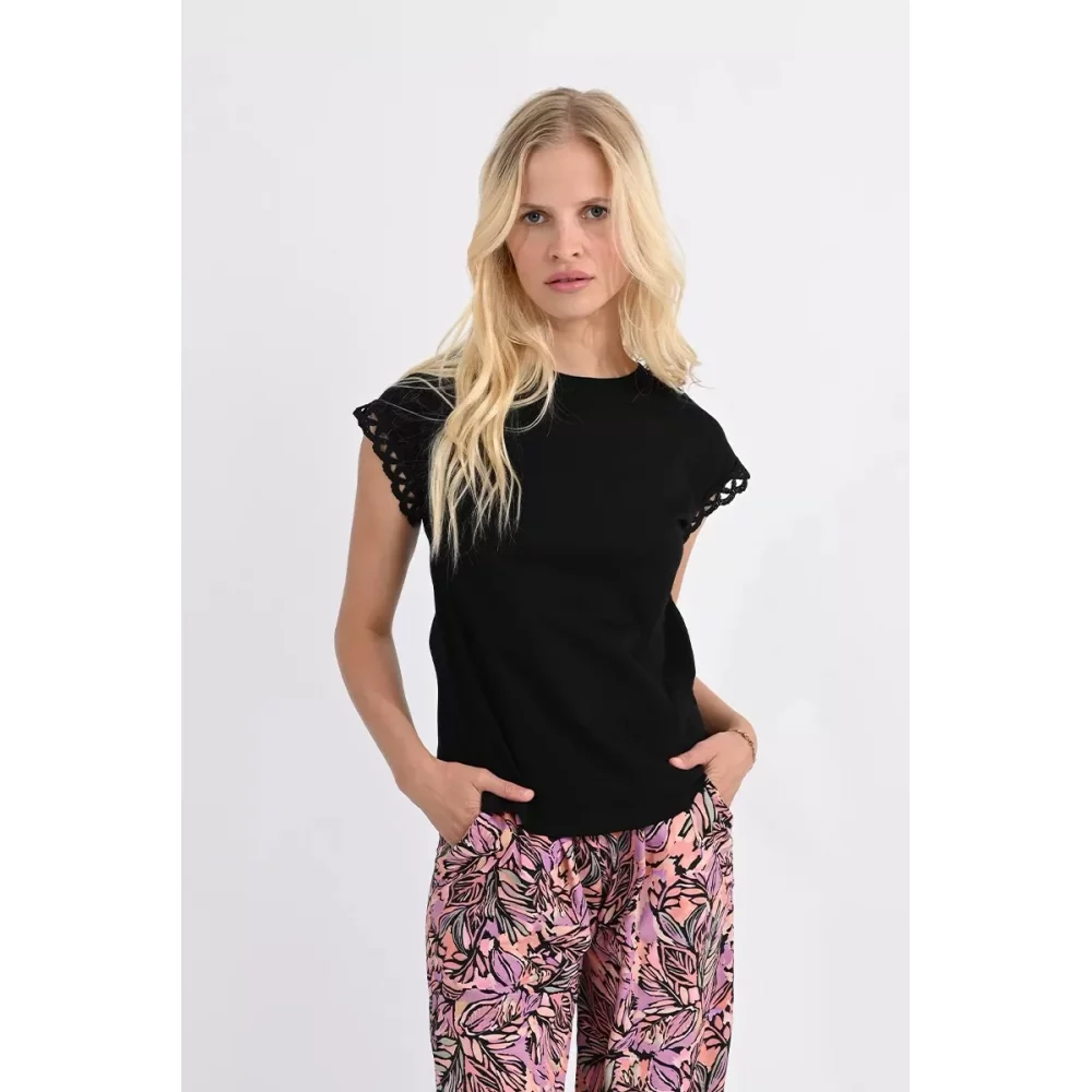 MOLLY BRACKEN - LADIES KNITTED TEE