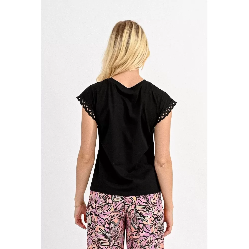 MOLLY BRACKEN - LADIES KNITTED TEE