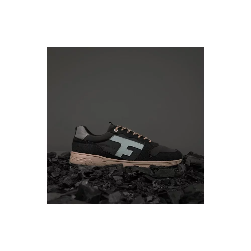 FAGUO - OLIVE BASKETS SYN WOVEN SUEDE