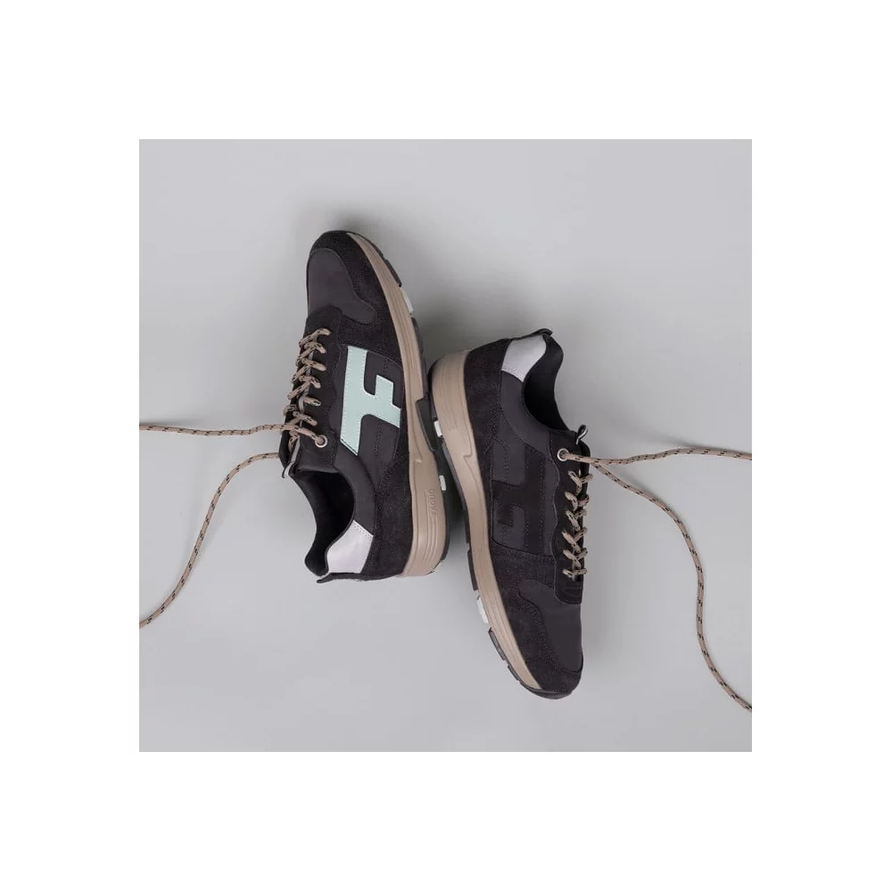 FAGUO - OLIVE BASKETS SYN WOVEN SUEDE