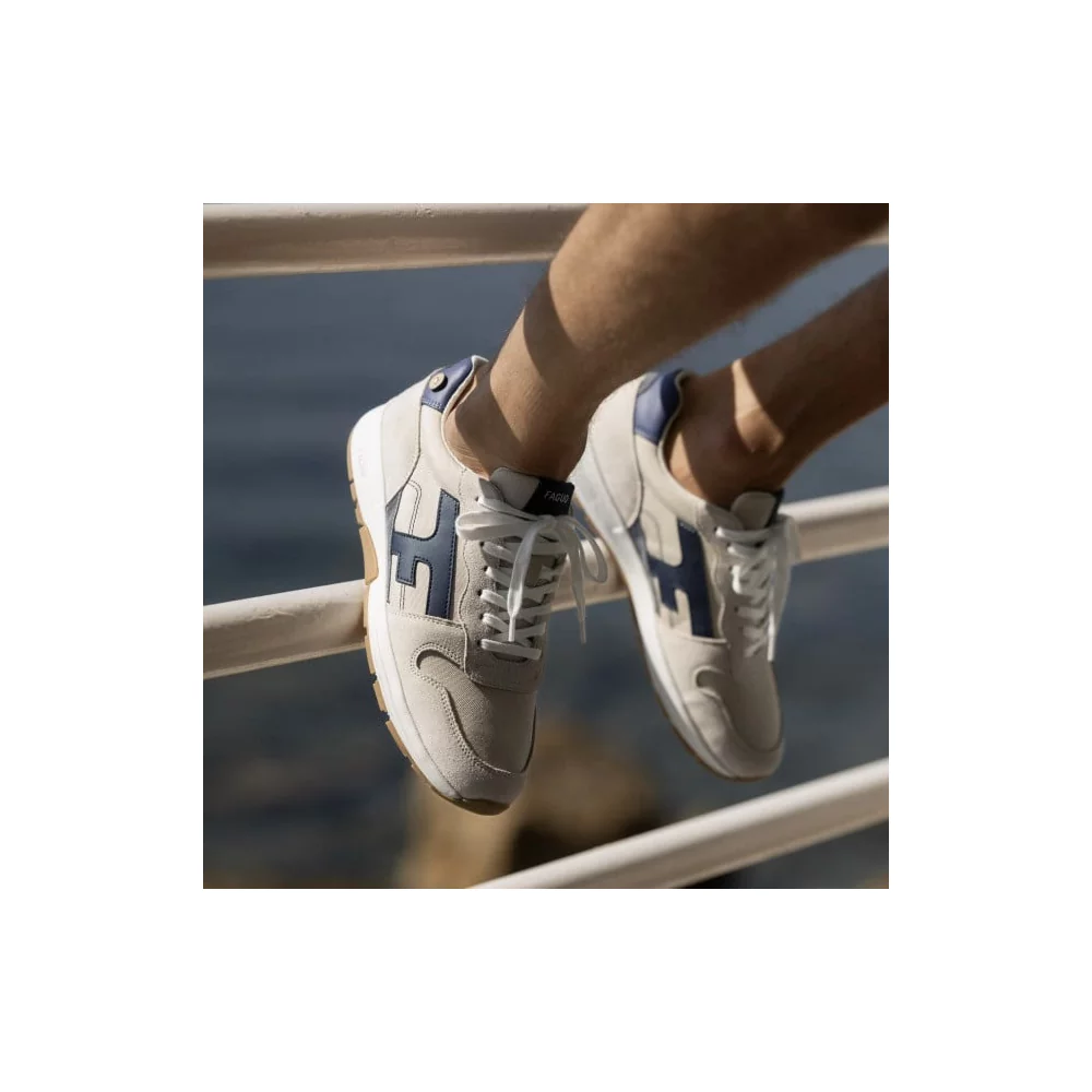 FAGUO - OLIVE BASKETS SYN WOVEN SUEDE