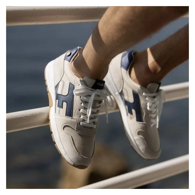 FAGUO - OLIVE BASKETS SYN WOVEN SUEDE