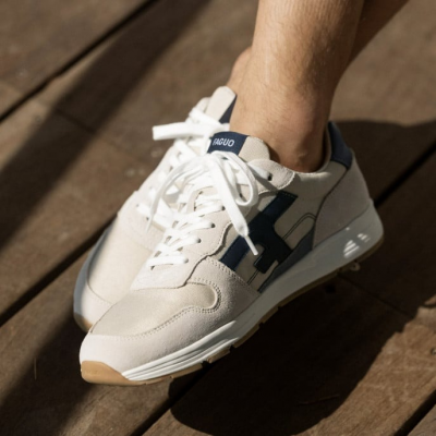 FAGUO - OLIVE BASKETS SYN WOVEN SUEDE