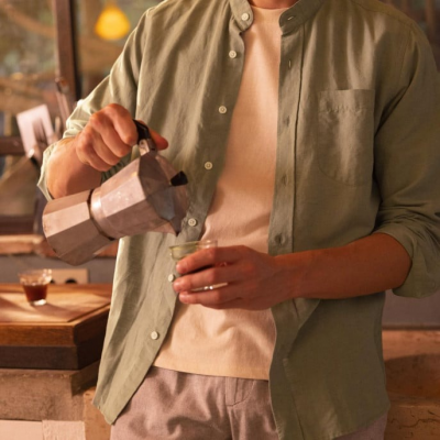 FAGUO - CHIAVARI SHIRT LINEN