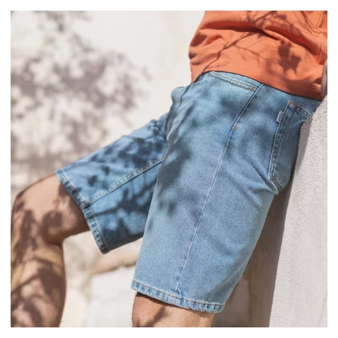 FAGUO - DENIM SHORT COTTON