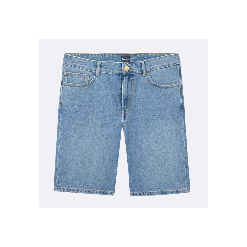 FAGUO - DENIM SHORT COTTON