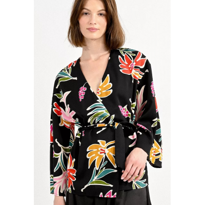 MOLLY BRACKEN - LADIES WOVEN KIMONO