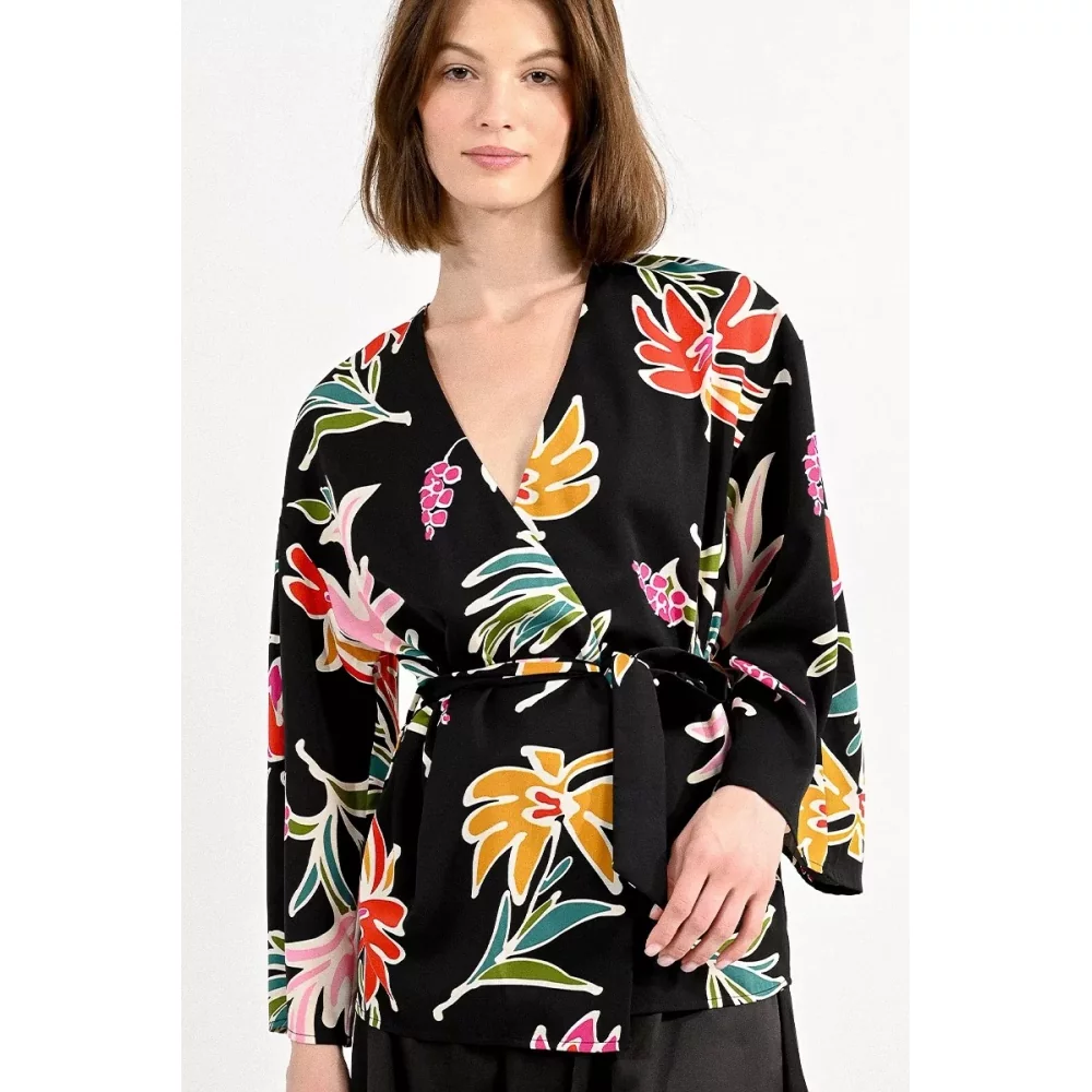 MOLLY BRACKEN - LADIES WOVEN KIMONO