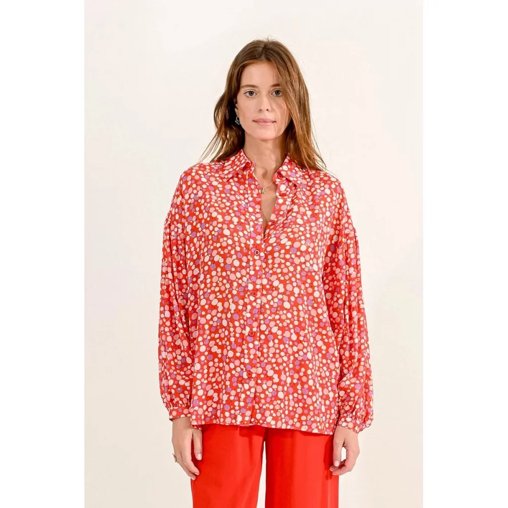 MOLLY BRACKEN - LADIES WOVEN SHIRT