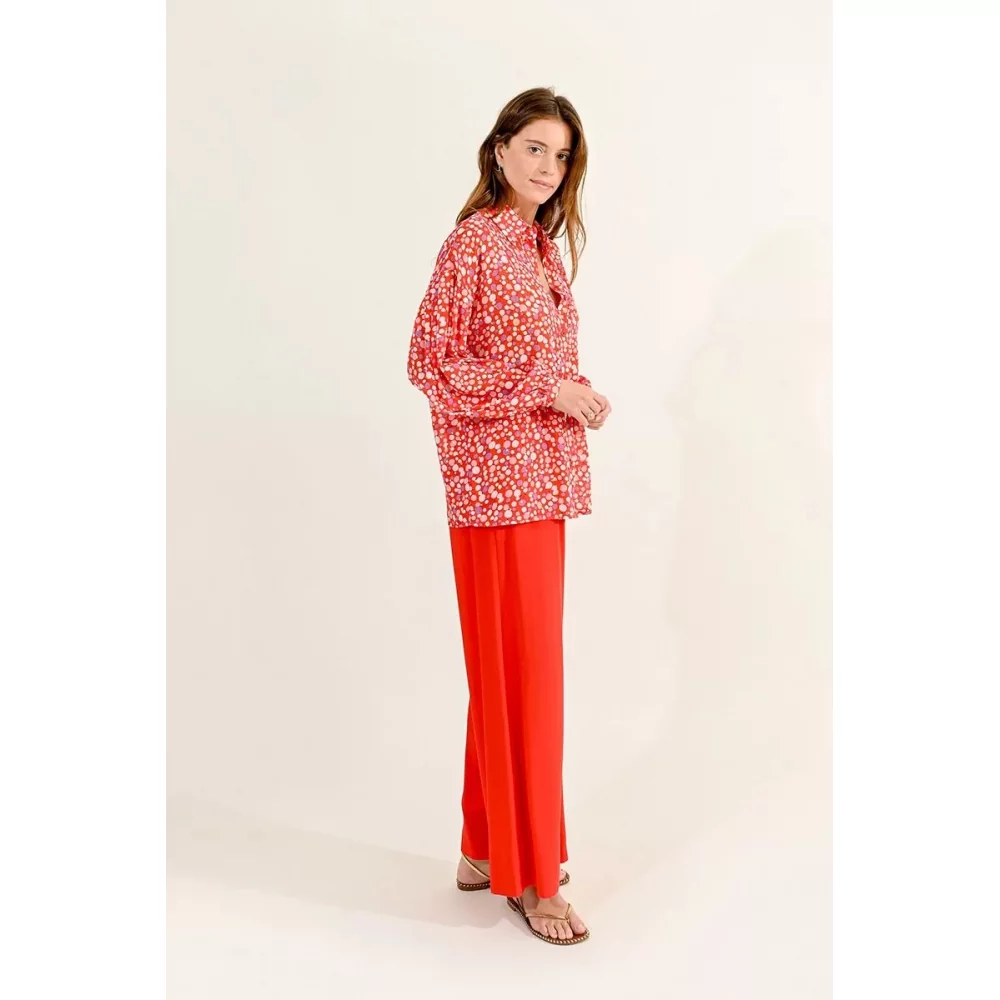 MOLLY BRACKEN - LADIES WOVEN SHIRT