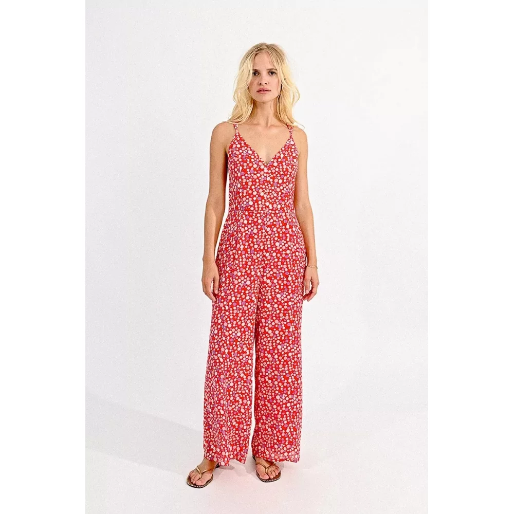 MOLLY BRACKEN - LADIES WOVEN JUMPSUIT