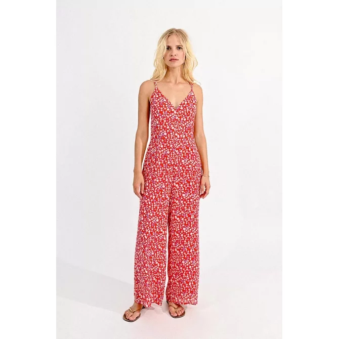 MOLLY BRACKEN - LADIES WOVEN JUMPSUIT