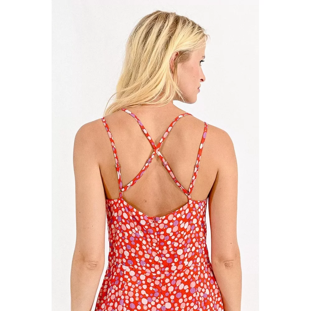 MOLLY BRACKEN - LADIES WOVEN JUMPSUIT