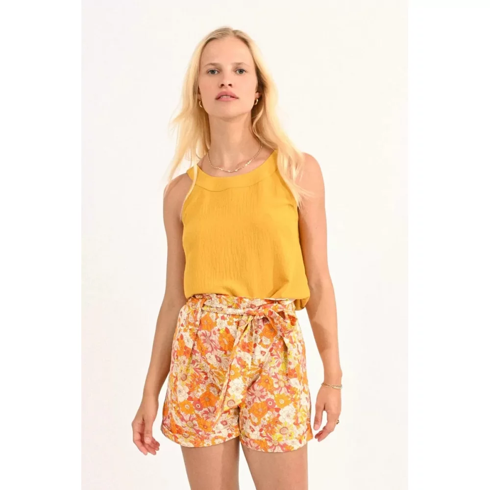 MOLLY BRACKEN - LADIES WOVEN TOP