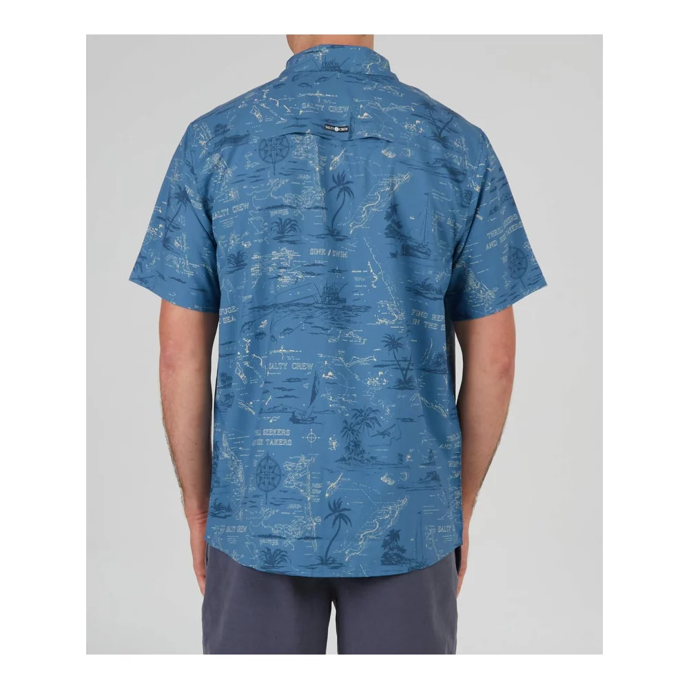 SALTY CREW - SEAFARER S/S TECH WOVEN