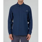 SALTY CREW - SKIPPER PERF LS TECH WOVEN