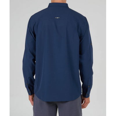 SALTY CREW - SKIPPER PERF LS TECH WOVEN