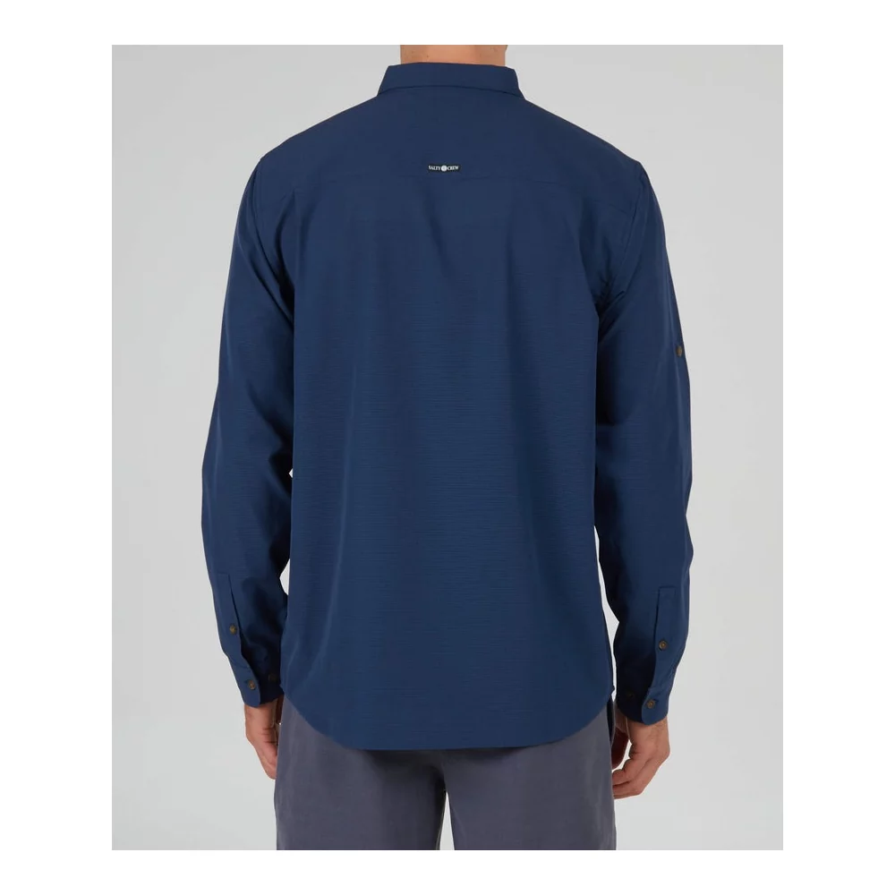 SALTY CREW - SKIPPER PERF LS TECH WOVEN