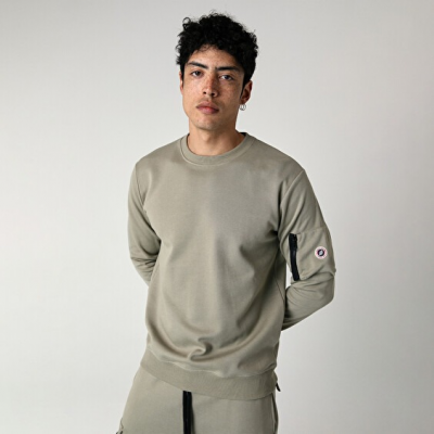 SWEET PANTS - SWEAT COL ROND EN INTERLOCK