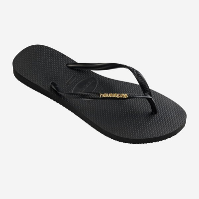 HAVAIANAS - SLIM LOGO METALLIC