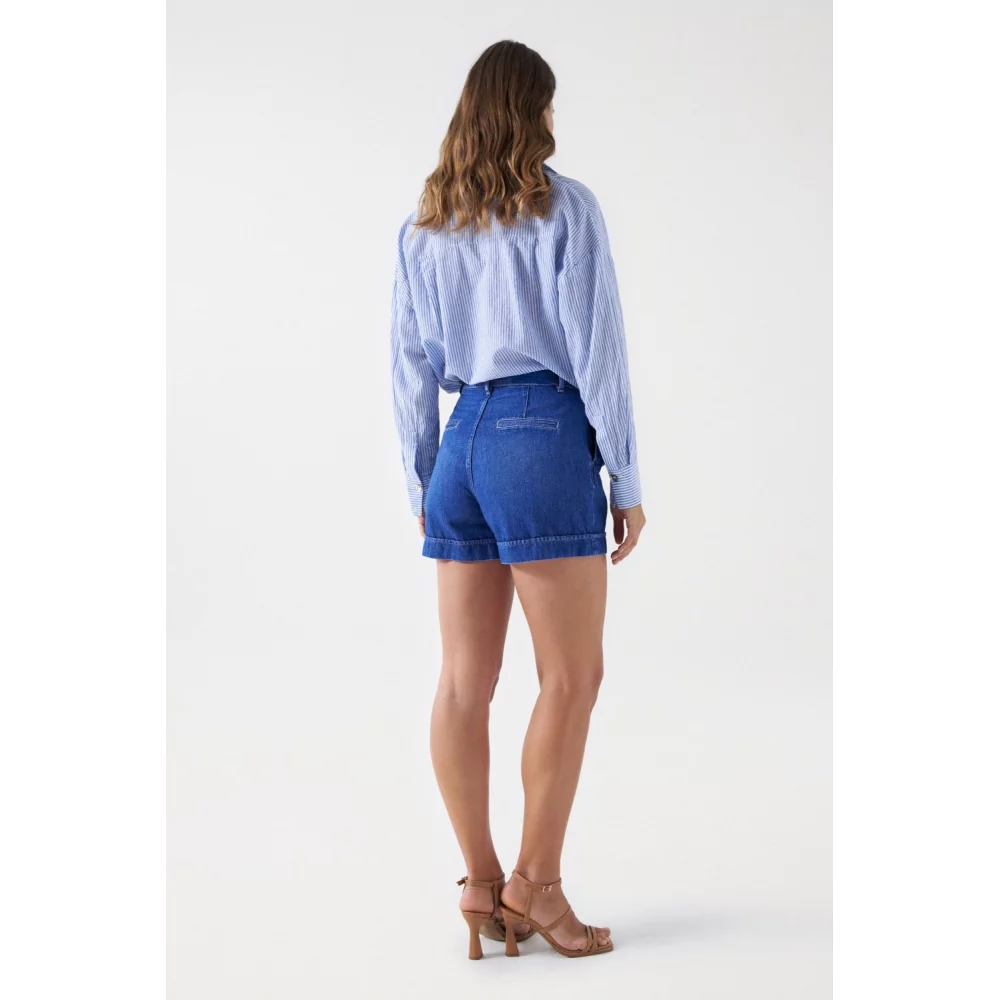 SALSA - BAGGY SHORTS BRIGHT BLUE