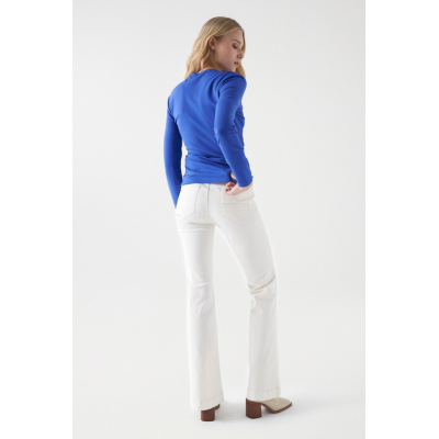 SALSA - RING DETAIL LONG SLEEVE