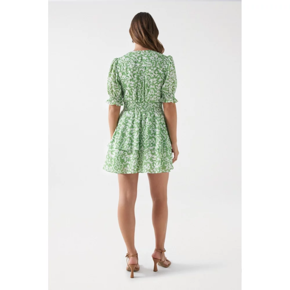 SALSA - SHEATH PRINTED DRESS