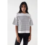 SALSA - STRIPED BRANDING T-SHIRT